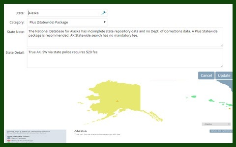 Power your JavaScript Map with a Custom Admin